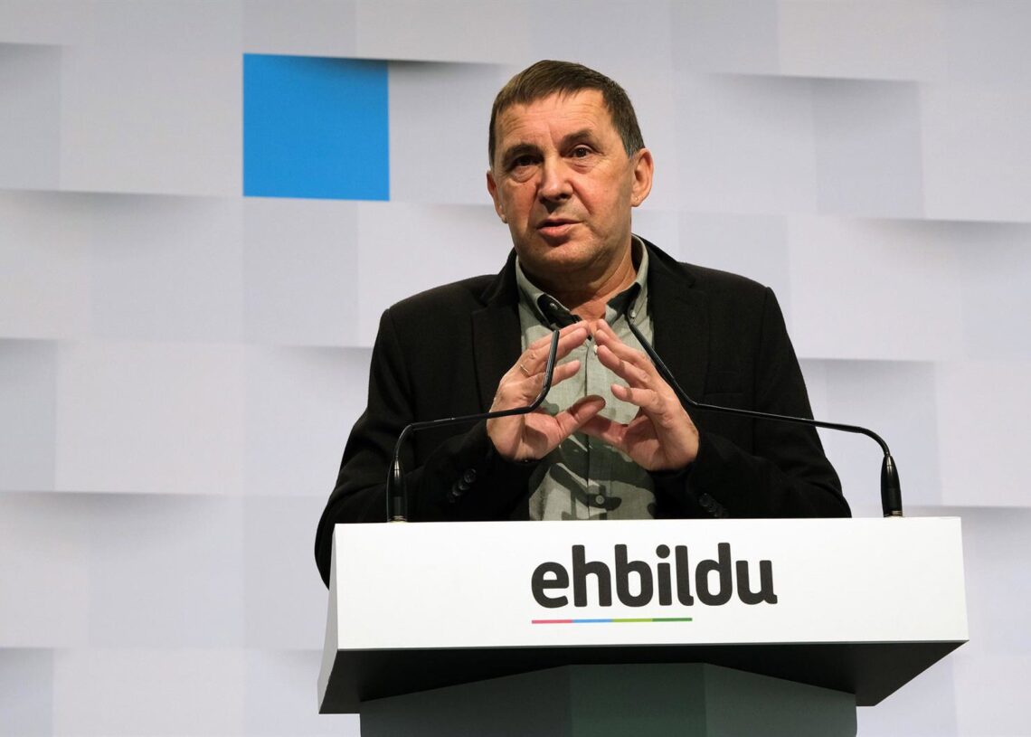 Archivo - El coordinador general de EH Bildu, Arnaldo Otegi.Nagore Iraola - Europa Press - Archivo