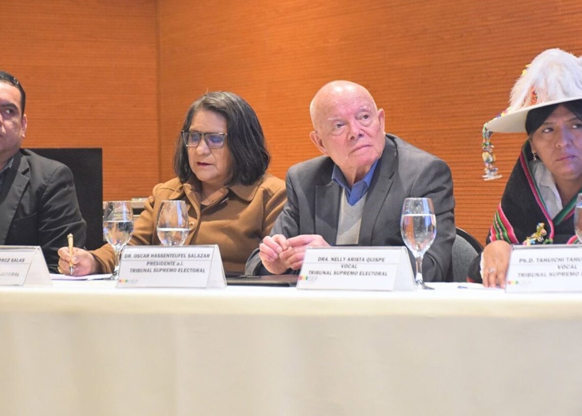 El presidente del Tribunal Supremo Electoral de Bolivia, Óscar Hassenteufel (archivo)TSE