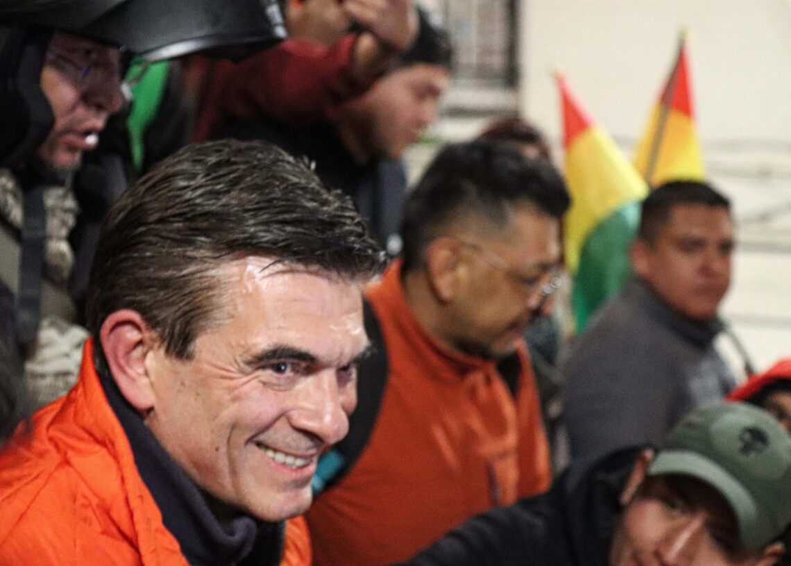Archivo - El candidato presidencial boliviano Rodrigo PazEuropa Press/Contacto/Diego Rosales - Archivo