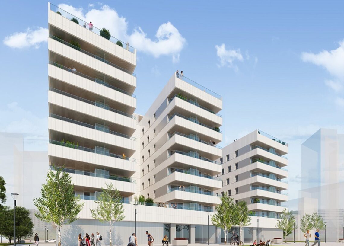 Viviendas de Neinor Homes en Zorrozaurre, en BilbaoNEINOR