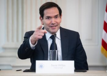 El secretario de Estado de Estados Unidos, Marco Rubio, durante un acto en la Casa Blanca (archivo)Europa Press/Contacto/Francis Chung - Pool via CNP