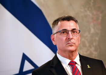 Archivo - El ministro de Exteriores de Israel, Gideon Saar, durante una rueda de prensa en la capital de Austria, Viena, en julio de 2025 (archivo)Katharina Kausche/dpa - Archivo