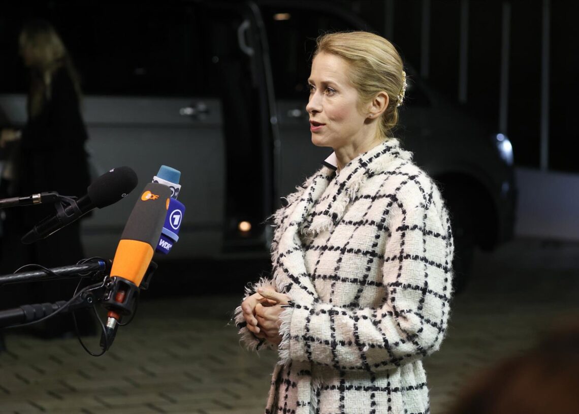 Kaja Kallas, Alta Representante de Política Exterior de la UEFrancois Lenoir/European Council / DPA