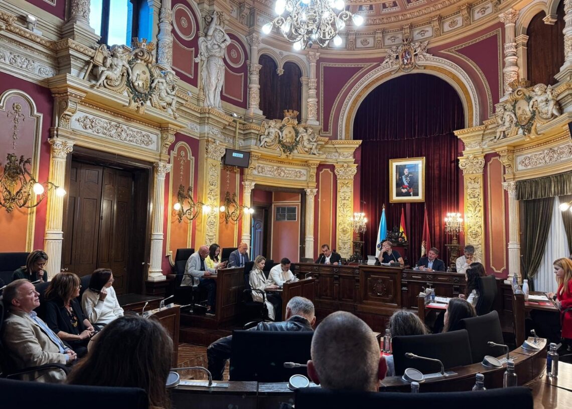 Pleno en el Ayuntamiento de Ourense.EUROPAPRESS