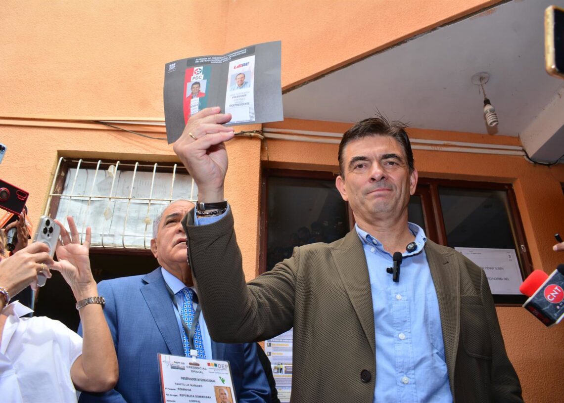 El presidente electo de Bolivia, Rodrigo Paz.Europa Press/Contacto/Reynaldo Vargas