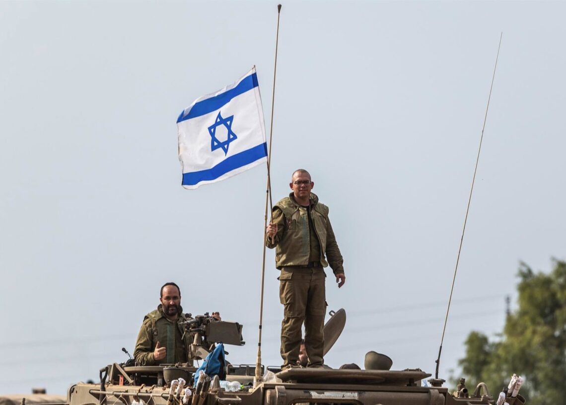 Archivo - Imagen de militares israelíes cerca de la frontrea con Gaza.Ilia Yefimovich/Dpa - Archivo
