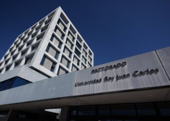 Archivo - Fachada de la Universidad Rey Juan Carlos Eduardo Parra - Europa Press - Archivo