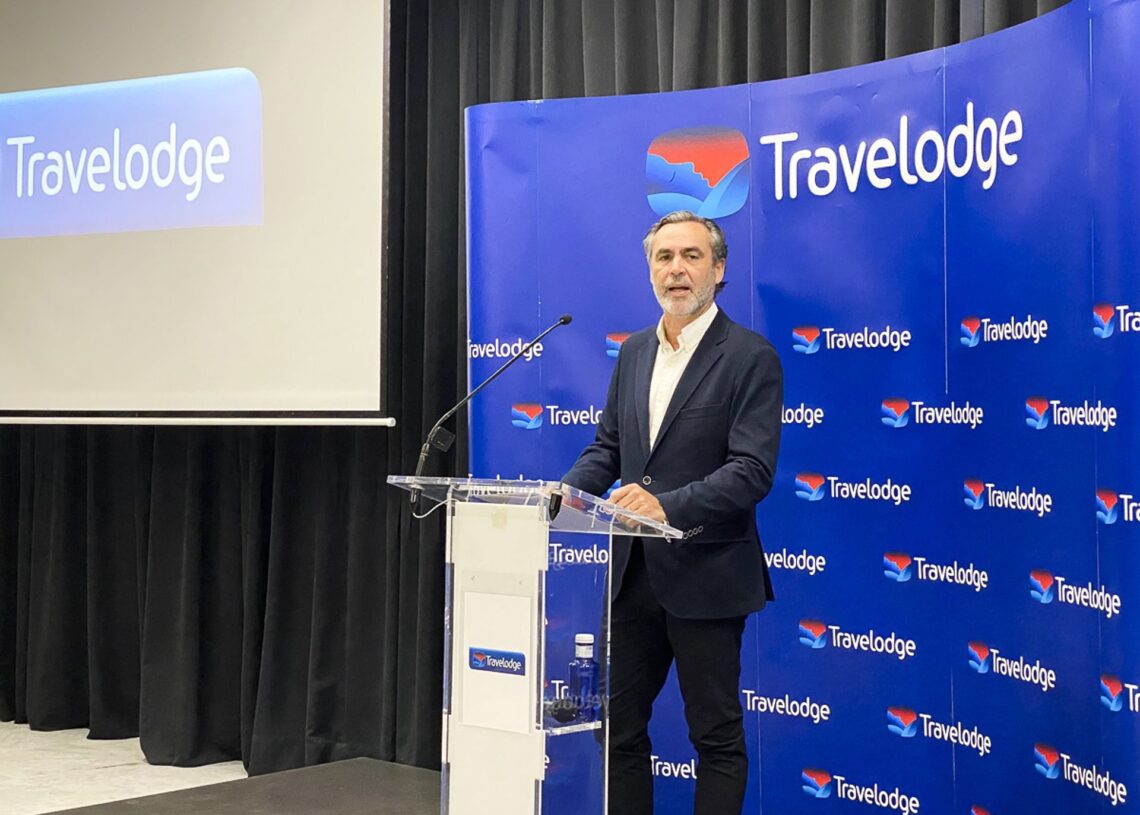 El director general de Travelodge España, Ángel Beleño.TRAVELODGE