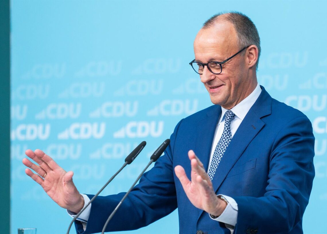 Friedrich Merz, canciller de AlemaniaChristophe Gateau/dpa