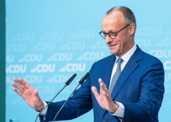 Friedrich Merz, canciller de AlemaniaChristophe Gateau/dpa