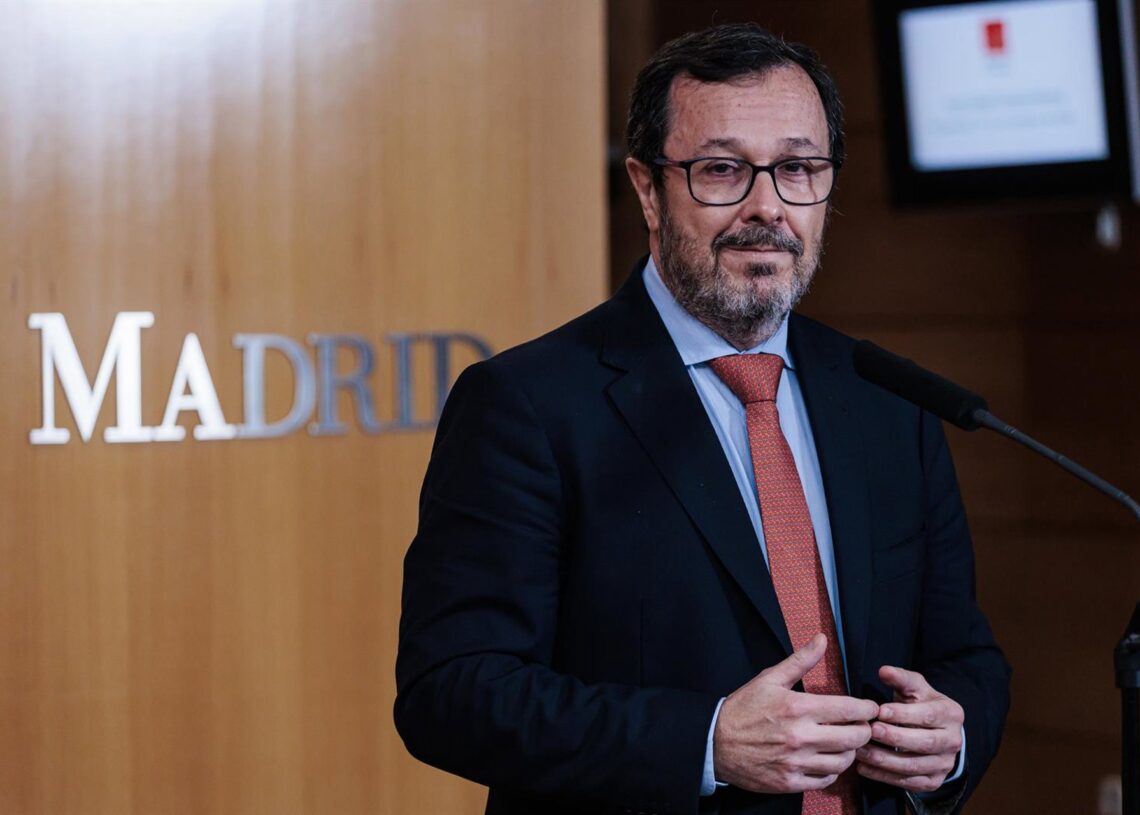 Archivo - El portavoz nacional de Vox, José Antonio Fúster.Carlos Luján - Europa Press - Archivo