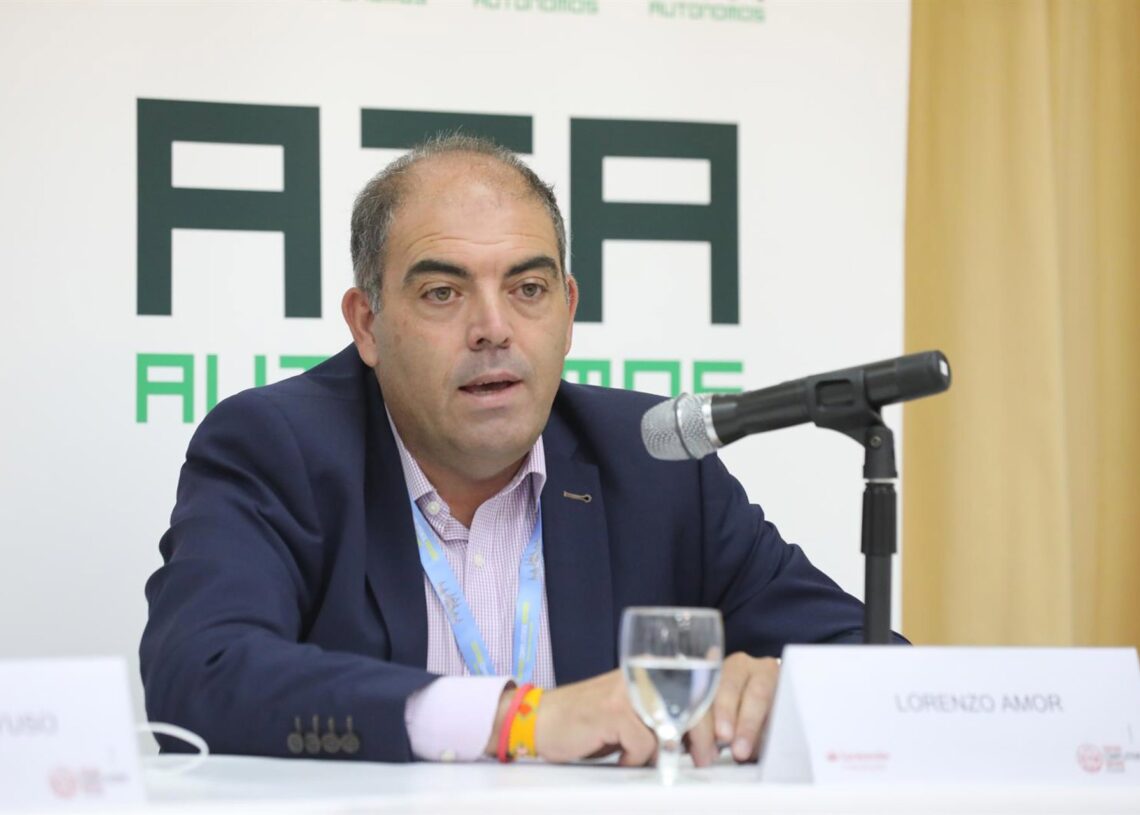 Archivo - El presidente de ATA, Lorenzo Amor, en una imagen de archivo.Marta Fernández Jara - Europa Press - Archivo