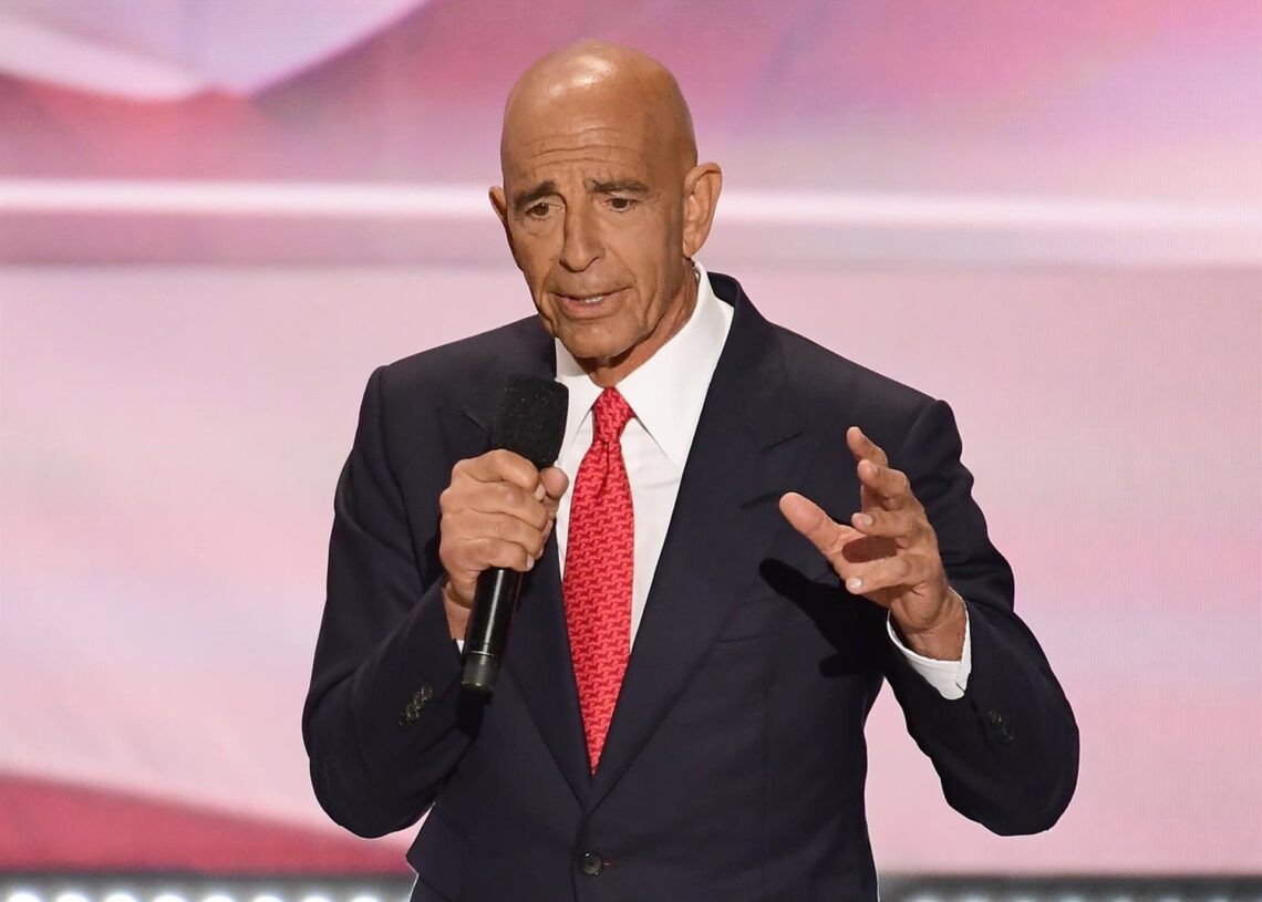 Archivo - Tom Barrack, embajador de Estados Unidos en Turquía y enviado especial para Siria.RON SACHS / ZUMA PRESS / CONTACTOPHOTO - Archivo