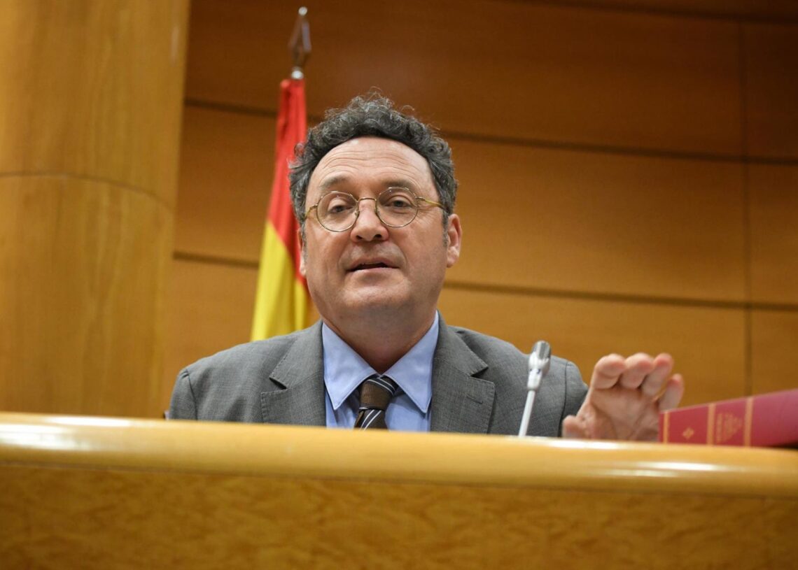 Archivo - El fiscal general del Estado, Álvaro García Ortiz, durante su comparecencia en la Comisión de Justicia, en el Senado.Fernando Sánchez - Europa Press - Archivo