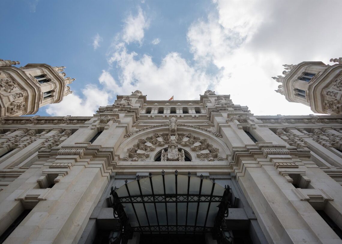 Archivo - Fachada de la sede del Ayuntamiento en Cibeles, a 15 de septiembre de 2023, en Madrid (España).Eduardo Parra - Europa Press - Archivo