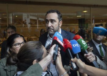 El empresario Víctor de Aldama a su llegada a la presentación del exportavoz de Vox, Iván Espinosa de los Monteros de su nuevo ‘think tank’ ‘Atenea’, a 25 de septiembre de 2025, en Madrid (España). Espinosa de los Monteros define ‘Atenea’ como un espacio Alberto Ortega - Europa Press