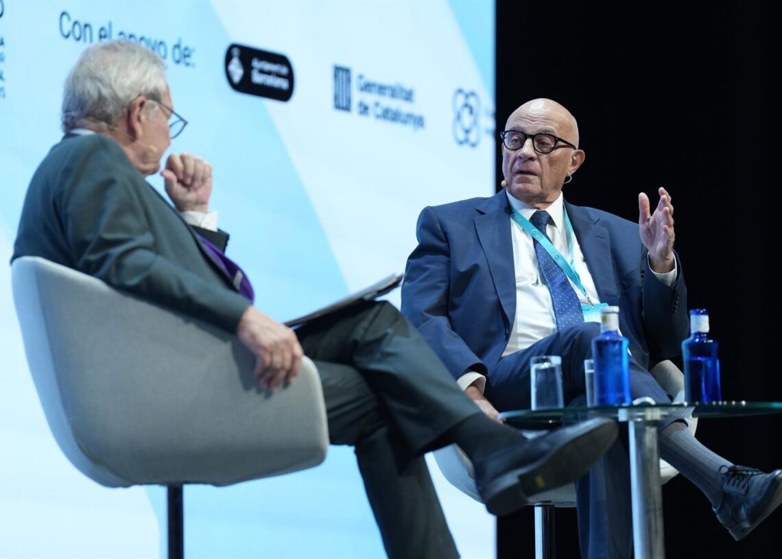 El presidente de Banco Sabadell, Josep Oliu.DAVID ZORRAKINO - EUROPA PRESS
