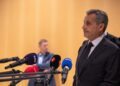 El expresidente de Francia Nicolas Sarkozy da declaraciones a la prensa desde París tras la sentencia contra él (archivo)Europa Press/Contacto/Aurelien Morissard