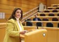 Archivo - La senadora por La Rioja, Concha Andreu.PSOE LA RIOJA - Archivo