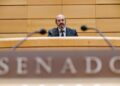 Archivo - El presidente del Senado, Pedro Rollán, durante una sesión de control al Gobierno, en el Senado, a 20 de mayo de 2025, en Madrid (España). Carlos Luján - Europa Press - Archivo