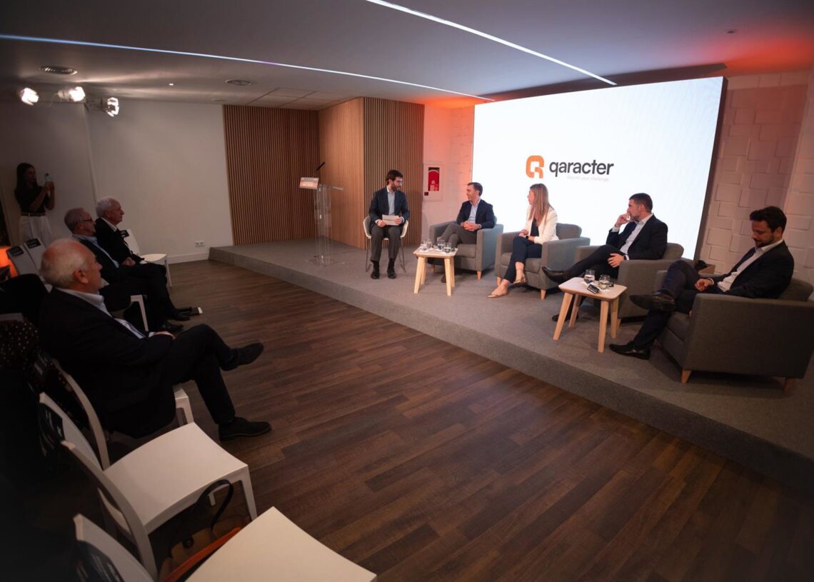 Encuentro Informativo Qaracter ‘Los retos de la transformación digital en banca y seguros’, en el Espacio Zénit, a 21 de octubre de 2025, en Madrid (España).Eduardo Parra - Europa Press