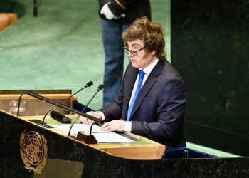 El presidente de Argentina, Javier Milei.Niyi Fote / Zuma Press / ContactoPhoto