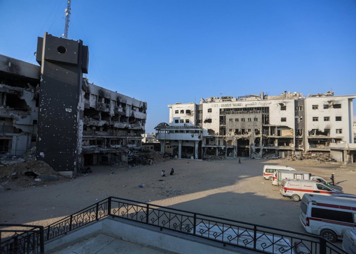 Daños materiales en el Hospital Al Shifa de la ciudad de Gaza a causa de la ofensiva militar del Ejército de Israel contra la Franja de Gaza (archivo)Europa Press/Contacto/Omar Ashtawy
