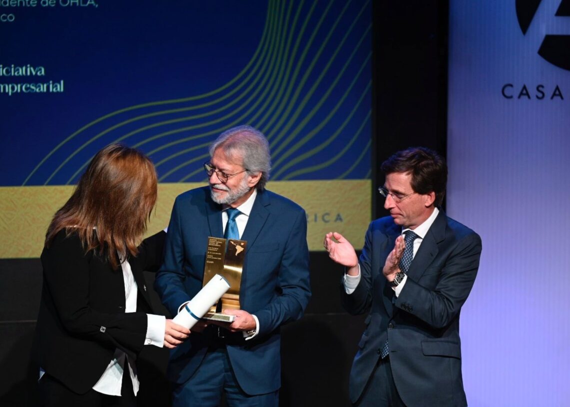 El presidente de OHLA, Luis Amodio.OHLA