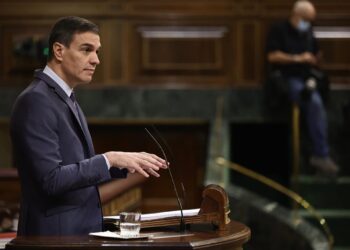 Archivo - El presidente del Gobierno, Pedro Sánchez, interviene en una sesión plenaria, en el Congreso de los DiputadosEduardo Parra - Europa Press - Archivo