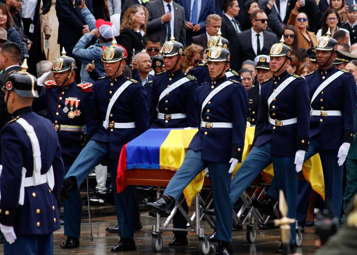 Archivo - Funeral del senador colombiano Miguel UribeEuropa Press/Contacto/Jorge Londono - Archivo