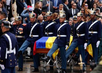 Archivo - Funeral del senador colombiano Miguel UribeEuropa Press/Contacto/Jorge Londono - Archivo