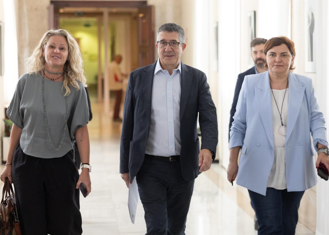 Archivo - El portavoz del PSOE en el Congreso, Patxi López.Eduardo Parra - Europa Press - Archivo
