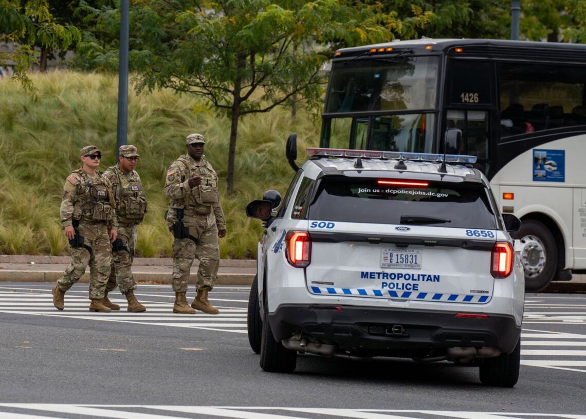 Miembros de la Guardia Nacional de Estados Unidos en los alrededores de la Casa Blanca (archivo)Europa Press/Contacto/Joey Sussman