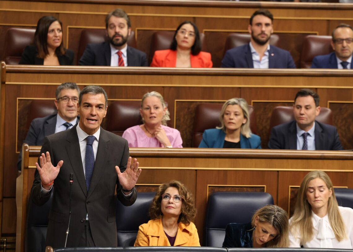 El presidente del Gobierno, Pedro Sánchez.Marta Fernández - Europa Press