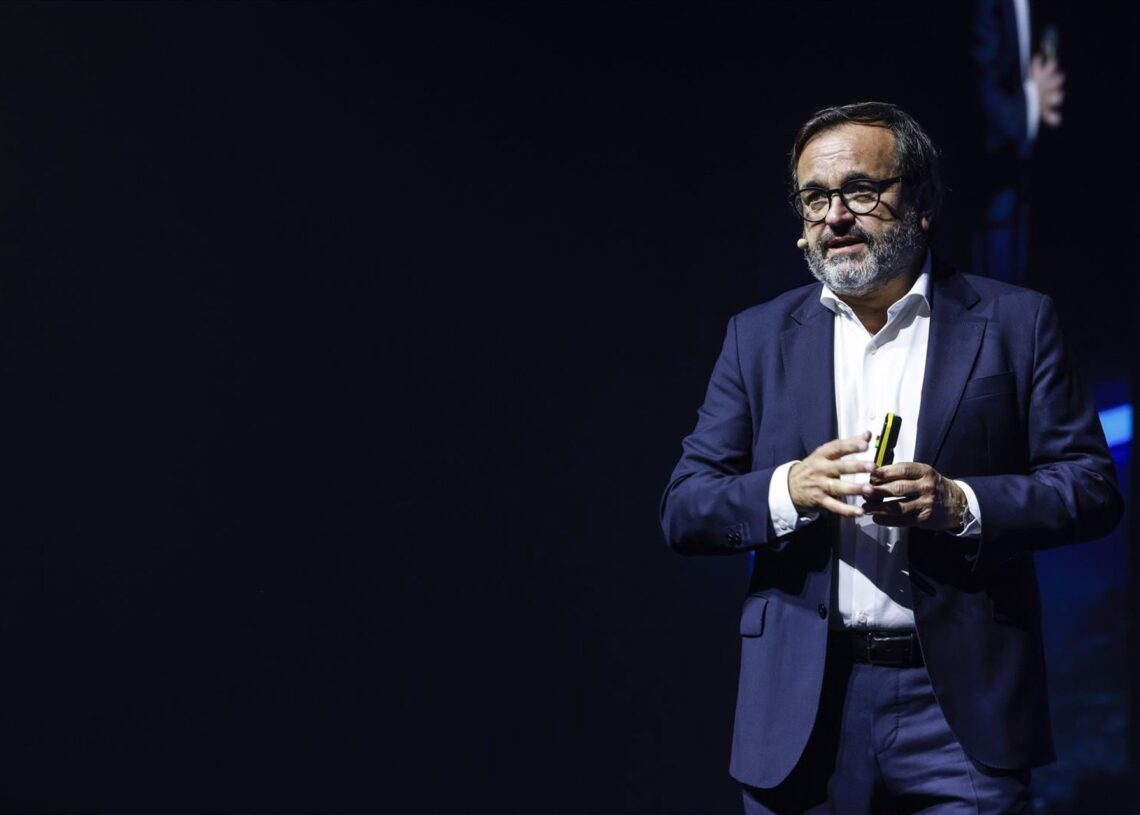 El presidente de Aecoc, Ignacio González, en la apertura del Congreso de Gran Consumo de AecocROBER SOLSONA/EUROPA PRESS