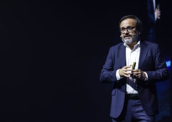 El presidente de Aecoc, Ignacio González, en la apertura del Congreso de Gran Consumo de AecocROBER SOLSONA/EUROPA PRESS