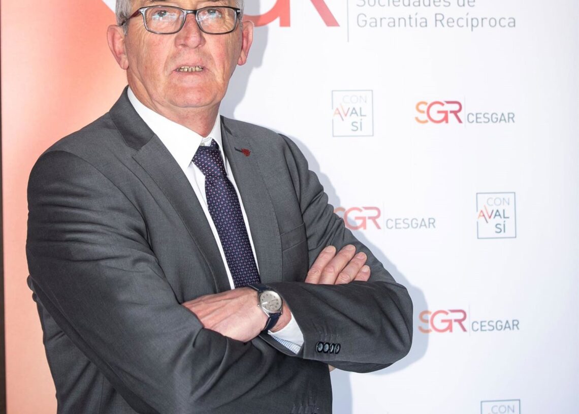 Archivo - El presidente de SGR-Cesgar, José Pedro SalcedoSGR - Archivo