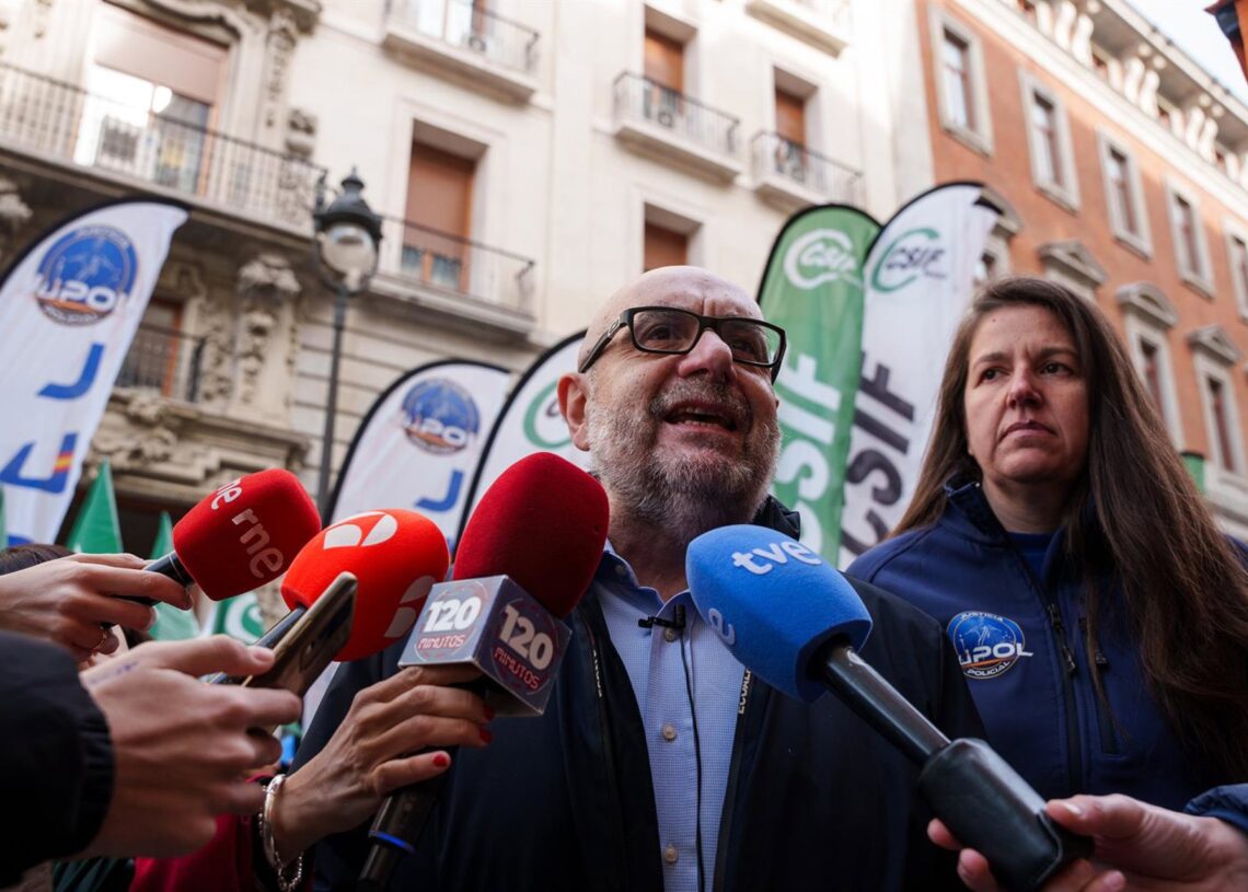 Archivo - El presidente de CSIF, Miguel BorraMatias Chiofalo - Europa Press - Archivo