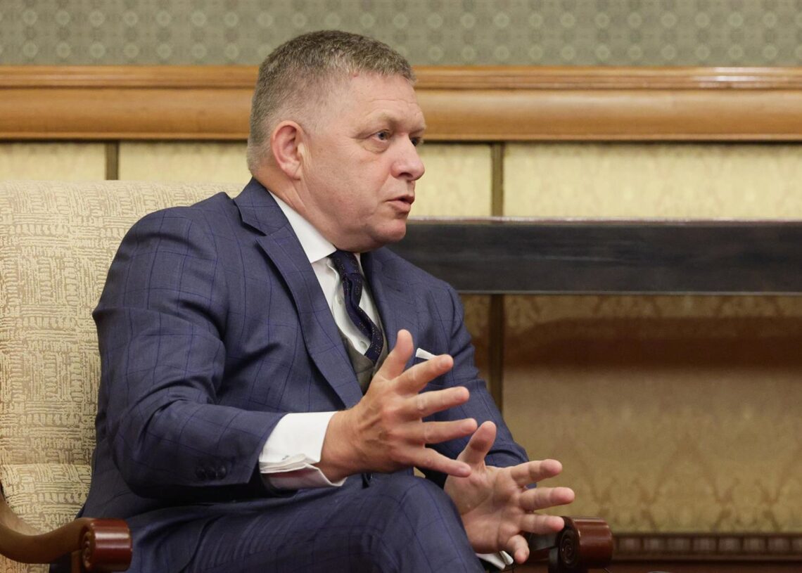 Archivo - Robert Fico, primer ministro de Eslovaquia.Europa Press/Contacto/Vladimir Smirnov - Archivo