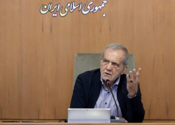 El presidente de Irán, Masud Pezeshkian, durante una reunión del Gobierno en la capital, Teherán (archivo)Europa Press/Contacto/Iranian Presidency