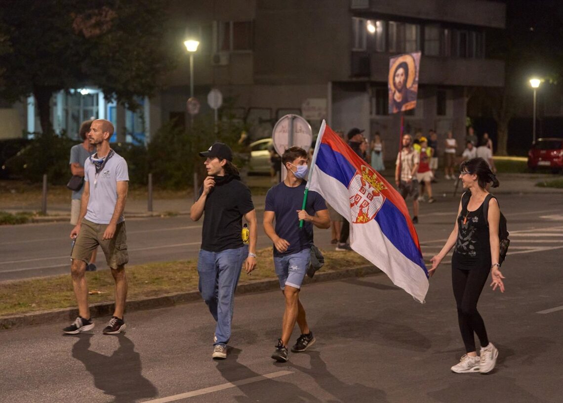 Archivo - Protestas juveniles contra el gobierno de Aleksander Vucic en Serbia. Marko Dimic/ZUMA Press Wire/dpa - Archivo