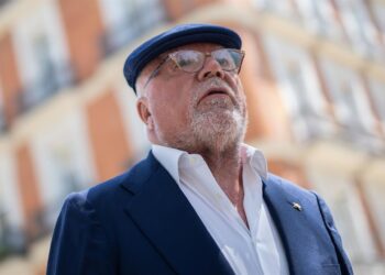 Archivo - El comisario jubilado José Manuel Villarejo en las inmediaciones de la Audiencia Nacional, en Madrid (España).Alejandro Martínez Vélez - Europa Press - Archivo