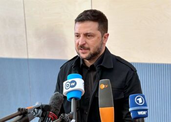 Volodimir Zelenski, presidente de UcraniaSteffen Trumpf/dpa