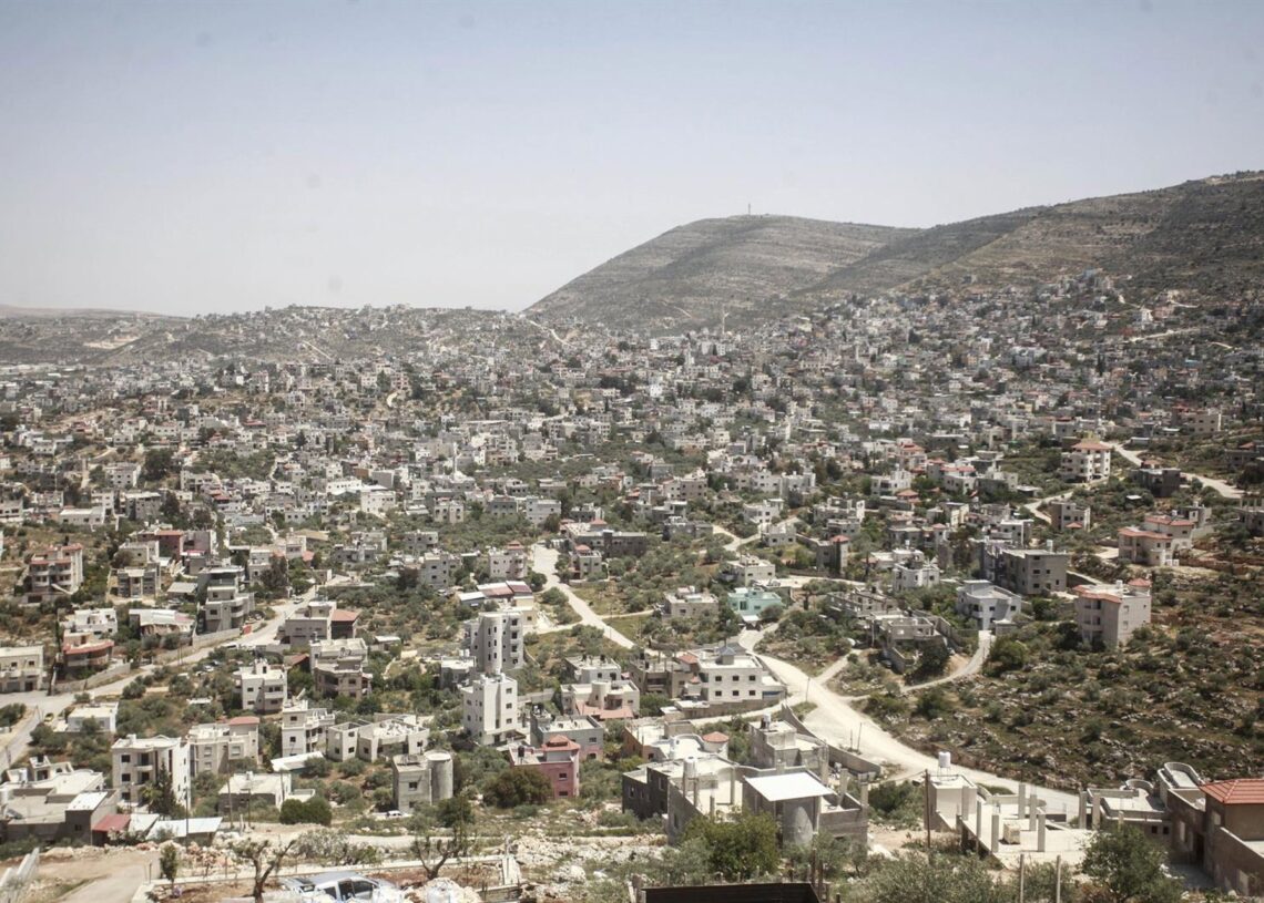 Archivo - La ciudad de Beit Furik, en el norte de CisjordaniaEuropa Press/Contacto/Nasser Ishtayeh - Archivo
