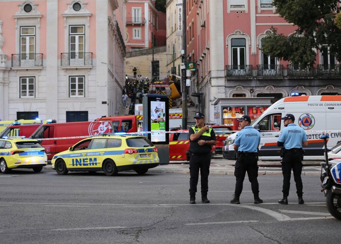 Archivo - Accidente del funicular de Gloria en Lisboa que dejó 16 víctimas mortalesEuropa Press/Contacto/Xun Wei - Archivo