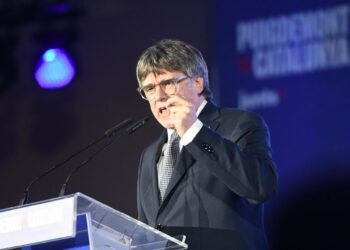 Archivo - El expresidente de la Generalitat y presidente de Junts, Carles Puigdemont, en una imagen de archivo.Glòria Sánchez - Europa Press - Archivo