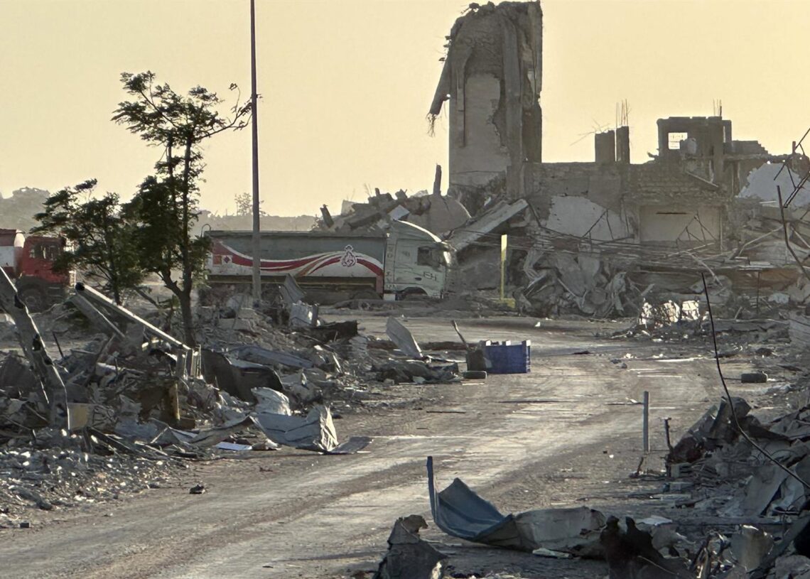 Edificios destruidos en la ciudad de Jan Yunis a causa de la ofensiva del Ejército de Israel contra la Franja de Gaza (archivo)Europa Press/Contacto/Tamer Ibrahim