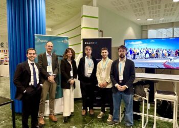 El equipo de Estrategia e Innovación de Enaire en Eurocontrol.ENAIRE