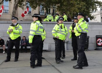 Agentes de la Policía Metropolitana de Londres, imagen de archivo.Europa Press/Contacto/Steve Taylor