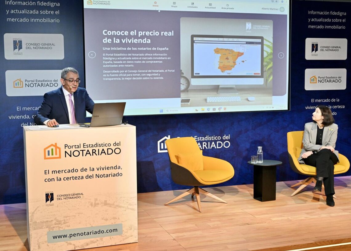 Presentación del Portal Estadístico del Notariado.CONSEJO GENERAL DEL NOTARIADO